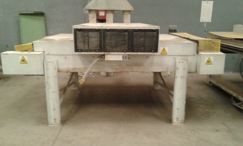 Barberan drying tunnel with 3 UV lamps