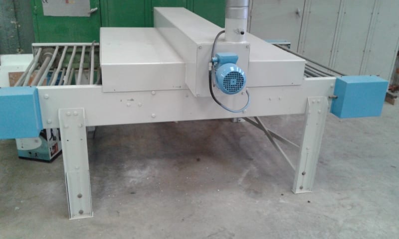Barberan single-lamp UV drying tunnel, rebuilt