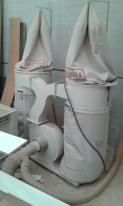 Kembill 2-bag dust extractor