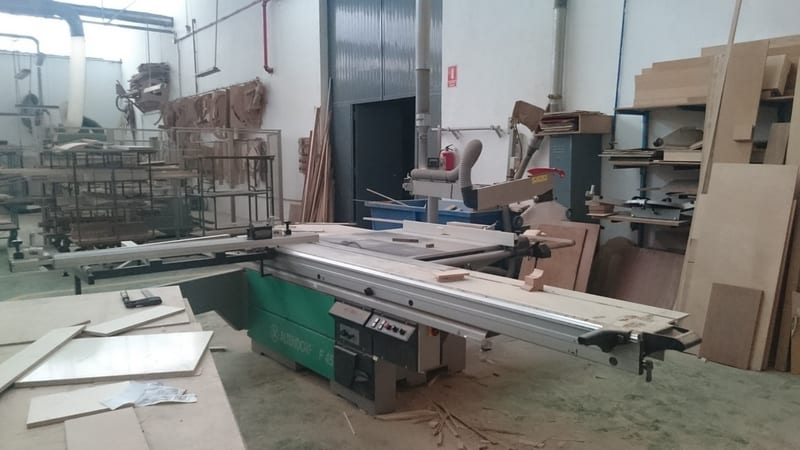 Altendorf F-45 sliding table saw