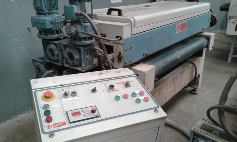 Sorbini roller coater, Rill-Roller system